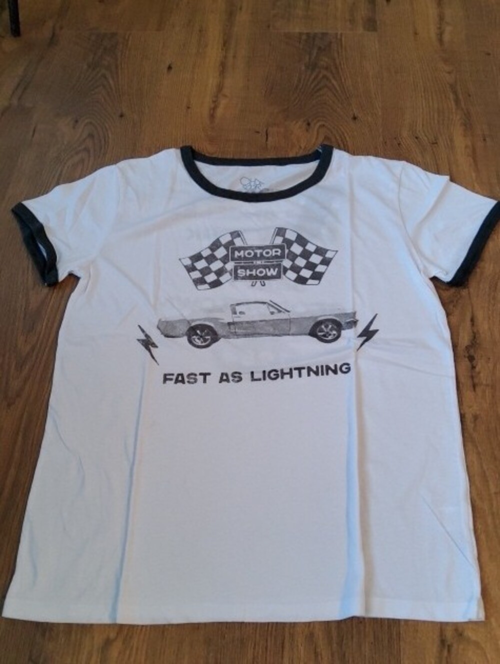 Chaser Vintage Inspired Motor Show Recycled Tee NWT Large